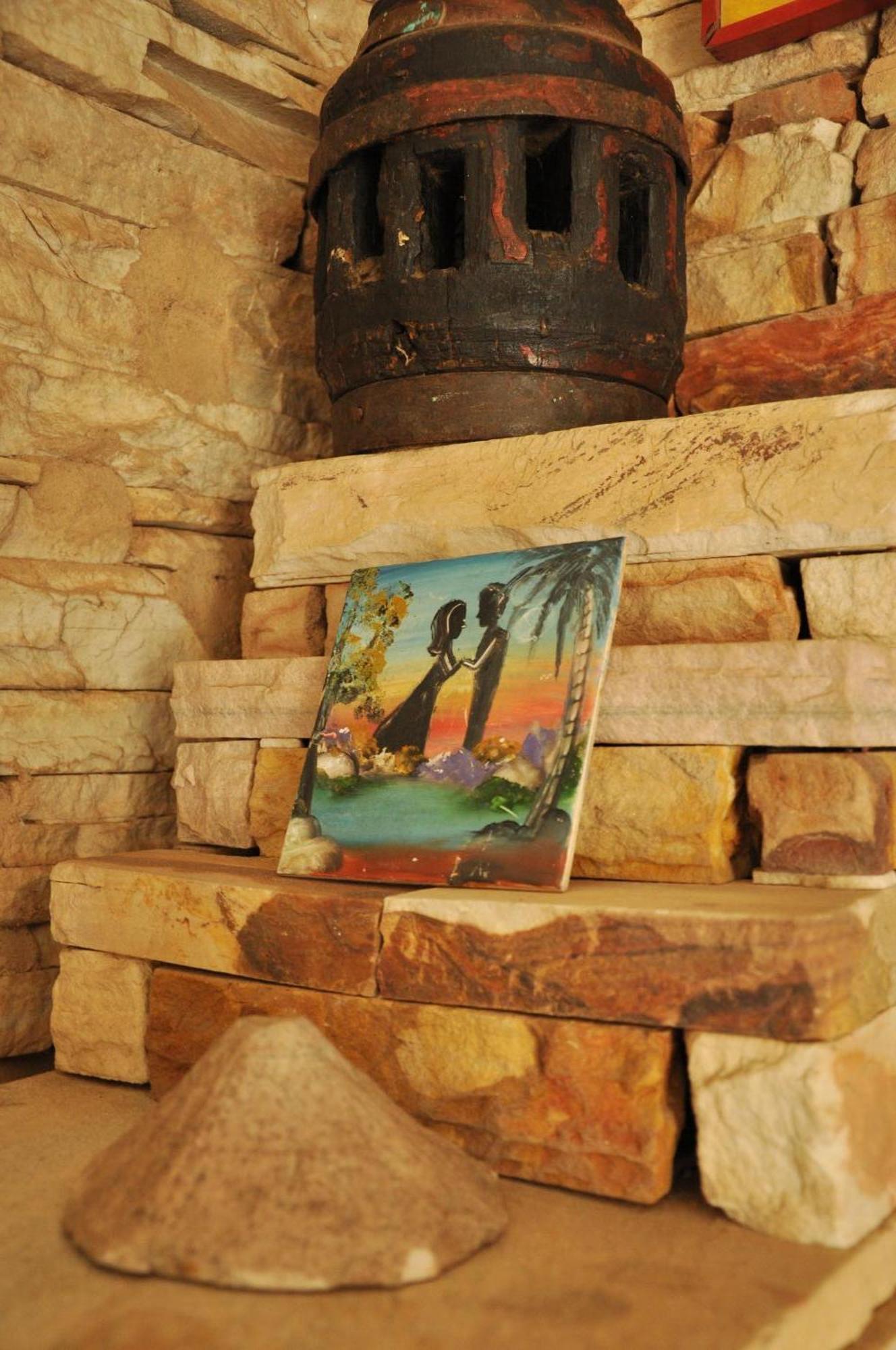 Chalé de Pedra - Hospedaria e Espaço Livre São Tomé das Letras Quarto foto